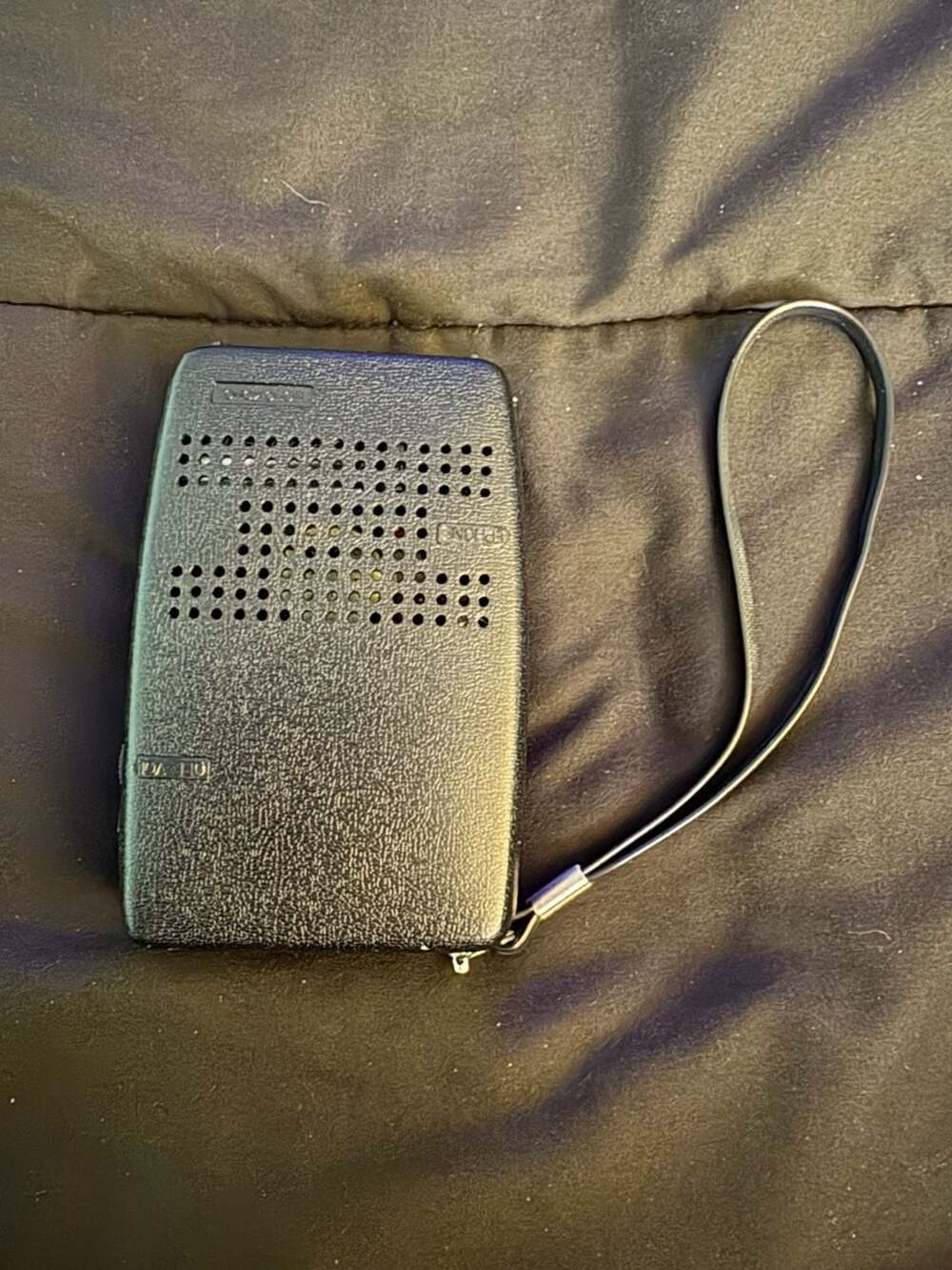Vintage Computron Solid State AM Pocket Transistor Radio 1960s 1970s Works Teste